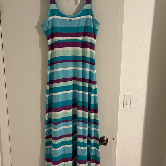 SOFT, cotton knit Columbia Maxi dress. Super comfortable, travels well. - Picture 2 of 5
